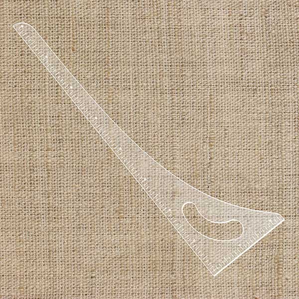 Лекало "Линейка с разметкой" (АКРИЛ) - оптовая цена